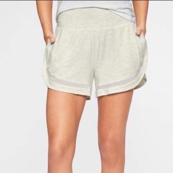 ATHLETA Breathe Shortie Short in Jersey Knit - Picture 1 of 6